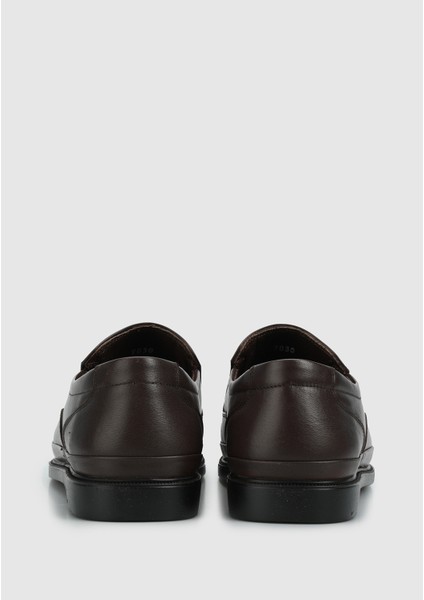 Kahve Deri Erkek Ayakkabı modelleri