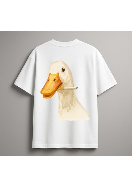 Velore Quack Attack Oversize Baskılı Tişört