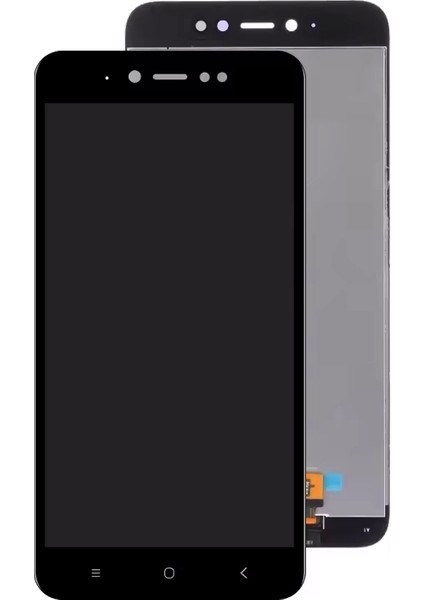 Xiaomi Uyumlu Redmi Note 5A Prime LCD Ekran Dokunmatik Siyah Çıtasız