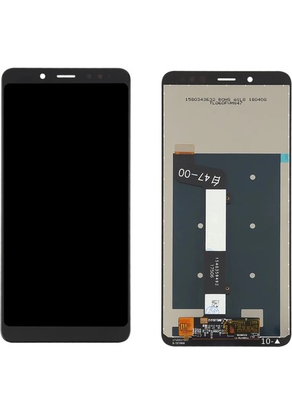 Xiaomi Uyumlu Redmi Note 5 LCD Ekran Dokunmatik Siyah Çıtasız