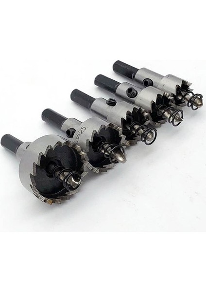 Delysia King 5 Adet Yüksek Kaliteli Yüksek Hızlı Çelik Matkap Ucu Delik Testeresi Seti Paslanmaz Çelik Metal Alaşım 1630MM Alet Seti (Yurt Dışından) modelleri