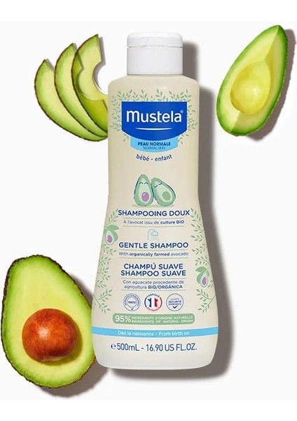 Gentle Shampoo 500 ml + Body Lotion 300 ml Bebek Bakım Kofre Seti modelleri