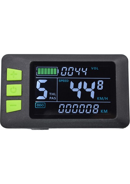 Dağ Elektrikli Bisiklet Parçaları Için USB Uart'lı P3C 5pın Elektrikli Bisiklet LCD Ekran Metre E Scooter LCD Paneli (Yurt Dışından) fırsatları