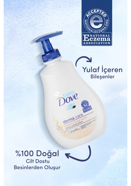 Derma Care Hassas ve Kuru Ciltler Için Bebek Saç ve Vücut Şampuanı 400 ml modelleri