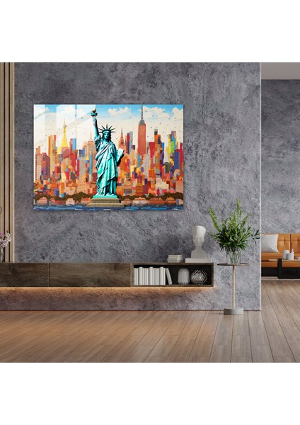 Gezgin Cam Tablo Sanatı - Şık ve Küresel Gezginlik fiyatları