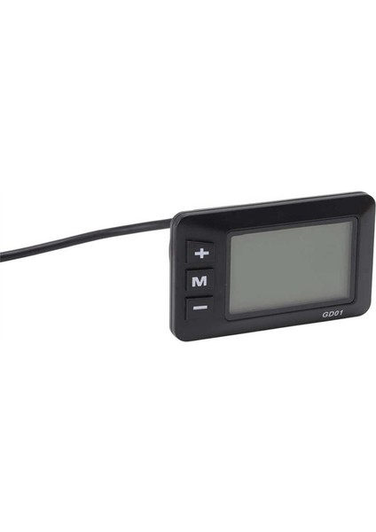 36V 48V Elektrikli Bisiklet GD01 LCD Ekran Paneli Sıradan Konnektörlü E-Bisiklet Ekran Metre Aksesuarları (Yurt Dışından) fırsatları