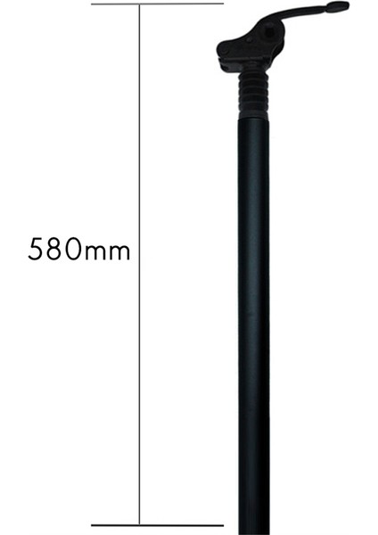 Elektrikli Bisiklet Sele Borusu Sele Borusu Yaylı Sele Seti, Gidona Katlanır 31.8X550 (Siyah) (Yurt Dışından) modelleri