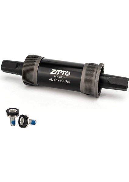 Ztto Dağ Bisikleti Kare Delikli Orta Şaft Dağ Bisikleti Kapalı Orta Şaft Kayışı Bisiklet Aksesuarları 80X142MM (Yurt Dışından)