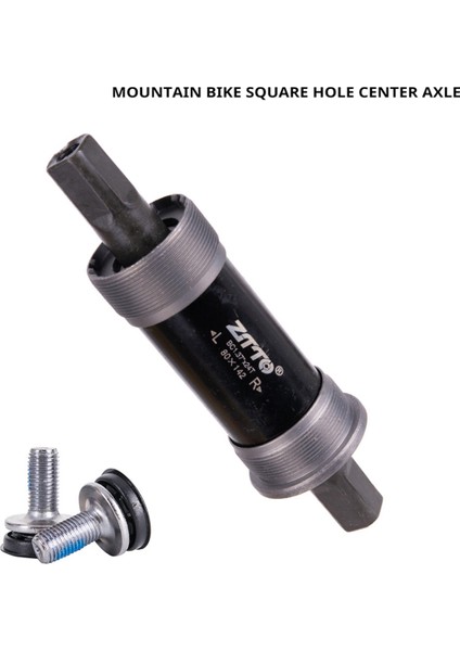 Ztto Dağ Bisikleti Kare Delikli Orta Şaft Dağ Bisikleti Kapalı Orta Şaft Kayışı Bisiklet Aksesuarları 80X142MM (Yurt Dışından) fırsatları