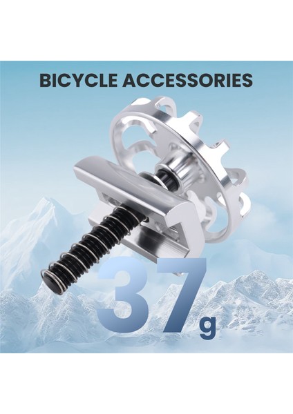 Brompton Bisiklet Menteşe Klipsi Bisiklet Aksesuarları Için Katlanır Bisiklet Menteşe Kelepçesi Cnc Alüminyum Alaşımlı C Toka, Gümüş (Yurt Dışından) indirimleri