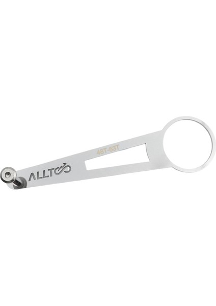 Alltoo Katlanabilir Bisiklet Tek Diskli Zincir Kılavuzu Birdy Ultralight Zincir Kılavuzu Bisiklet Aksesuarları 48-53T (Yurt Dışından)