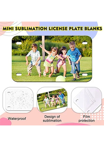 Inç x 4 Inç 10'lu Paket Süblimasyon Plaka Boşlukları, Isı Transferi Kendin Yap Resmi, Alüminyum Plaka Etiketi (Yurt Dışından) indirimleri