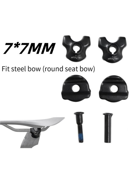 Karbon Sele Rayları Için Bisiklet Sele Borusu Kelepçesi Adaptörü 7X7MM Bisiklet Sele Borusu Borusu Oval / Yuvarlak Klipsler Bisiklet Aksesuarları (Yurt Dışından) fiyatları