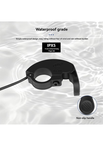 Bafang BBS01 BBS02B Bbshd Orta Motorlu Elektrikli Bisiklet Aksesuarları Için Ebike Başparmak Gaz Kelebeği (Yurt Dışından) fırsatları