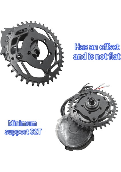 Bafang BBS01 BBS02 G340 Yedek Zincir Dişlisi Adaptörü Ebike PARÇALARI-36T Için 104BCD Zincir Dişlisi Örümcek Dönüştürücü (Yurt Dışından) fırsatları