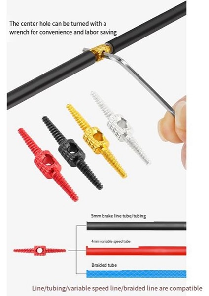 Dahili Kablo Yönlendirme Aracı Bisiklet Fren ve Vites Kablosu Yuvası Hidrolik Hortum Yönlendirme Onarım Adaptörü Kırmızı (Yurt Dışından) modelleri