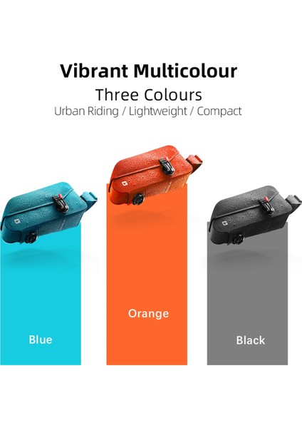 Rhinowalk Bisiklet Ön Boru Çantası Su Geçirmez Manyetik Tokalı Bisiklet Üst Çerçeve Çantası Mtb Yol Bisikleti Bisiklet Sepeti Paketi A (Yurt Dışından) indirimleri