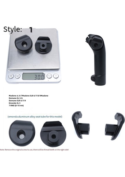 Adet Yeni Pratik Sele Borusu Kelepçesi Bisiklet Bisiklet Kelepçesi Karbon Sele C Için (Yurt Dışından) fiyatları