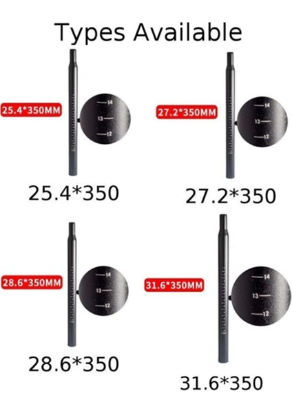 Bisiklet Sele Borusu Sele Borusu Çubuğu Mtb Bisiklet Çubuğu Yol Sele Borusu Beautiful Lines Bisiklet Aksesuarları 25,4X350 mm (Yurt Dışından) indirimleri