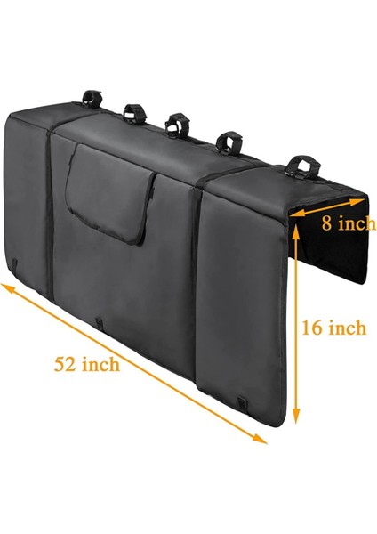 Dağ Bisikleti Için Bisiklet Sabitleme Kayışlı Bagaj Kapağı Koruyucusu Kamyon Koruması Bagaj Kapağı Koruyucusu 5 Bisiklete Kadar Taşıma Kapasitesi (Yurt Dışından) indirimleri