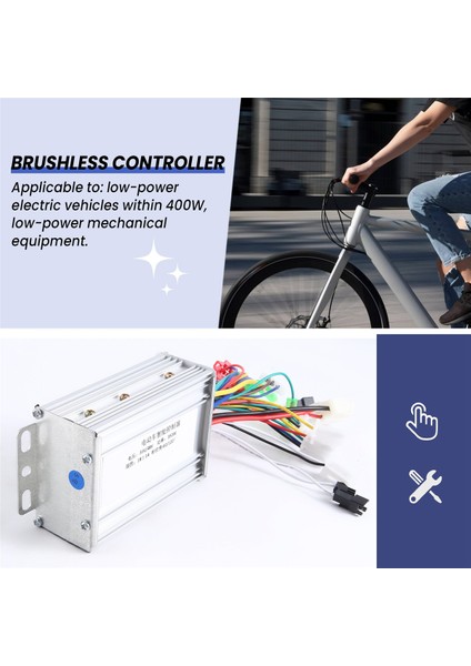 36V 48V 350W E-Bisiklet Fırçasız Kontrol Cihazı 6 Tüplü Çift Modlu Elektrikli Bisiklet Scooter Hızlı Akıllı Çift Motor Parçası (Yurt Dışından) fırsatları