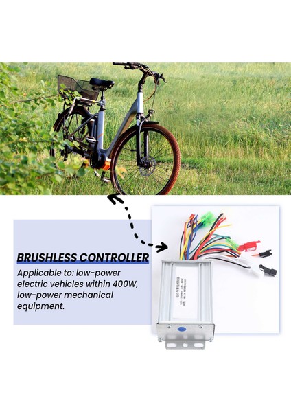 36V 48V 350W E-Bisiklet Fırçasız Kontrol Cihazı 6 Tüplü Çift Modlu Elektrikli Bisiklet Scooter Hızlı Akıllı Çift Motor Parçası (Yurt Dışından) indirimleri