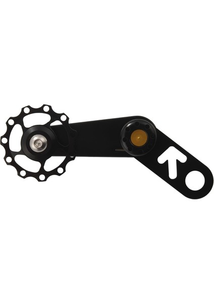 Katlanır Bisiklet Zincir Gergisi Hafif Bisiklet Kılavuz Tekerleği Tek Vitesli Arka Vites Zincir Gergisi ve Zincir Dişlisi (Yurt Dışından)