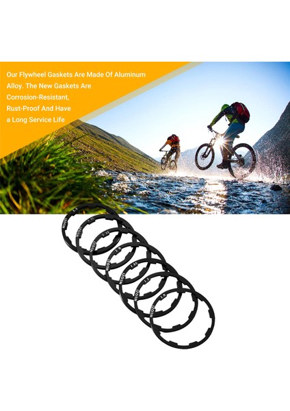 Muqzı 7 Adet/takım Bisiklet Göbek Contası Mtb Yol Bisikleti 7/8/9/10/11/12 Hızlı Kaset Volan Ara Parçası (Yurt Dışından) fırsatları