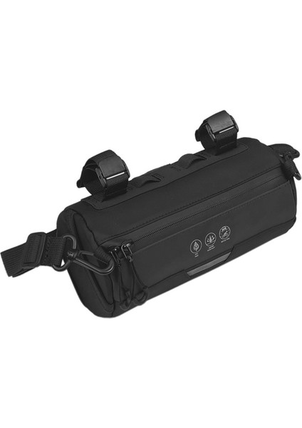 Dağ Bisikleti Için Su Geçirmez Bisiklet Gidonu Çantası, Geniş Yansıtıcı Alanlı Bisiklet Gidonu Çantası, Kese Çantası (Yurt Dışından)