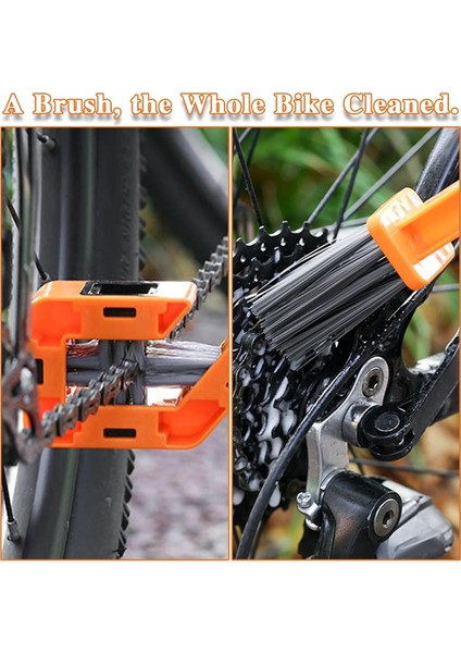 Adet Zincir Fırçası, Dış Mekan Motosikletleri Için Tamamen Kapalı Zincir Temizleme Fırçaları, Motosiklet Zincir Temizleyici (Yurt Dışından) fırsatları