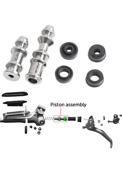 Rısk Titanyum Alaşımlı Bisiklet Fren Pistonu Fren Kolu Piston Tamir Parçası Sram Avıd Kılavuzu R Re Rsc Db5 Seviye T Tl Serisi Kısa (Yurt Dışından) modelleri