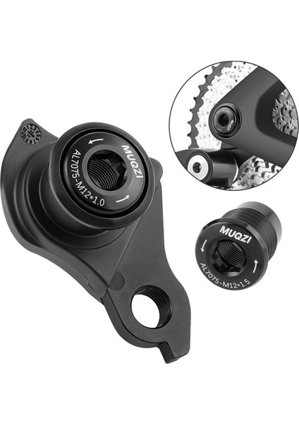 Muqzı Sram Udh Çerçeve Arka Vites Askısı M12X1.0 Bisiklet Vites Kancası Adaptörü M12-1.0 (Yurt Dışından) modelleri