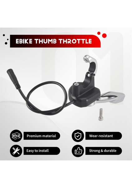 Bafang BBS01 02 Bbshd Orta Motorlu Bisiklet Modifikasyon Aksesuarları 108-2 Için Elektrikli Bisiklet Başparmak Gazı (Yurt Dışından) fırsatları