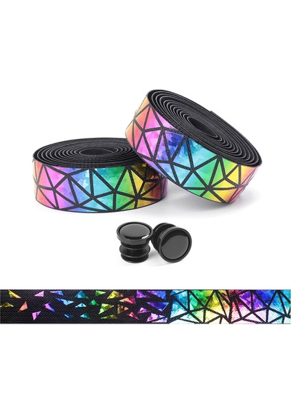 Bisiklet Gidon Bandı Bisiklet Tutacağı Bu Bisiklet Gidon Bandı Ile Muhteşem Rahat Bir Sürüş Için 2'li Set, Çok Renkli (Yurt Dışından)