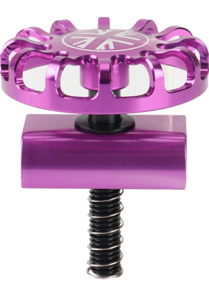 Brompton Bisiklet Menteşe Klipsi Bisiklet Aksesuarları Için Katlanır Bisiklet Menteşe Kelepçesi Cnc Alüminyum Alaşımlı C Toka, Mor (Yurt Dışından)