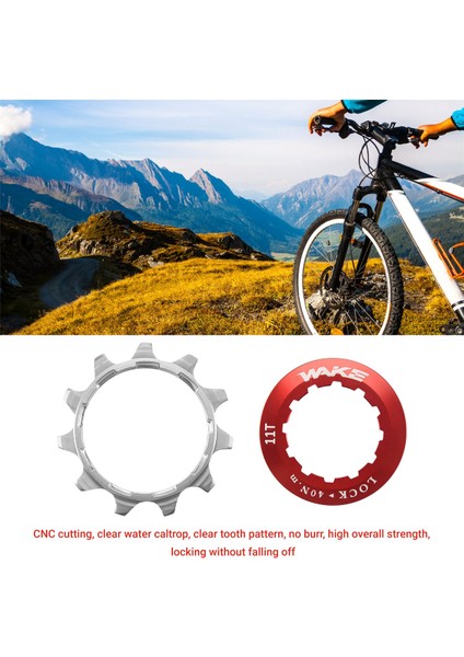 Wake Bisiklet Kaset Dişlisi Mtb Yol Bisikleti 8, 9, 10, 11, 12 Vites 11T Volan Parçaları Dişli Çarkları Bisiklet Parçaları (Yurt Dışından) indirimleri