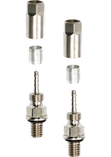 Avıd Formula Magura Için 2 Set Bisiklet Hidrolik Fren Düz Bağlantısı, Hidrolik Hortum Adaptörleri Bağlantı Parçası (Yurt Dışından)