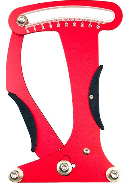 Bisiklet Jant Gerginlik Ölçer El Tipi Manuel Ölçüm Gerginlik Ölçer Bisiklet Tekerleği Kontrol Cihazı Kalibrasyon Onarım Aracı, Kırmızı (Yurt Dışından)