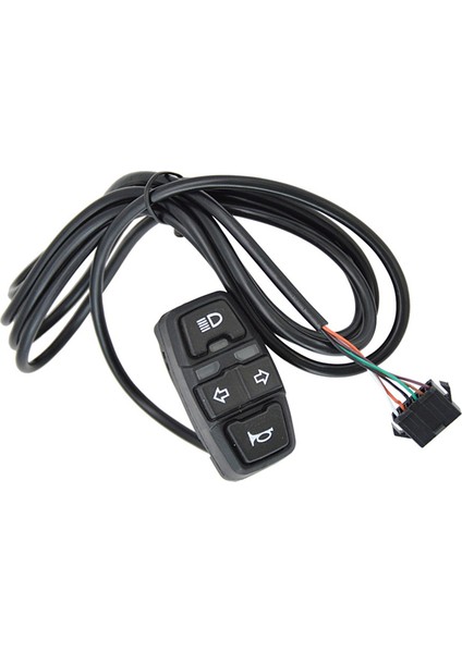 E-Bisiklet Far Arka Lamba Setleri Elektrikli Bisiklet 24V-48V Işık Grubu Korna Arka Lamba Fren Lambası Sinyal Seti (Yurt Dışından) fırsatları