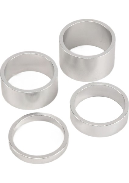 Adet/takım 5/10/15/20MM Alüminyum Alaşımlı Kulaklık Gövde Ara Parçası Mtb 28,6mm Çatal Yıkayıcı Kapağı Yol Bisikleti Için, Gümüş (Yurt Dışından) fiyatları