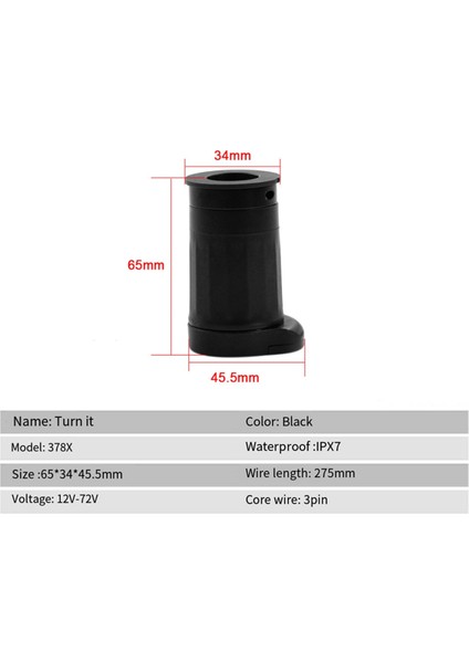378X Yarım Büküm Gaz Kelebeği Su Geçirmez Bağlantı Elemanı Elektrikli Bisiklet Gaz Kelebeği Kolu Elektrikli Bisiklet Parçası (Yurt Dışından) fiyatları