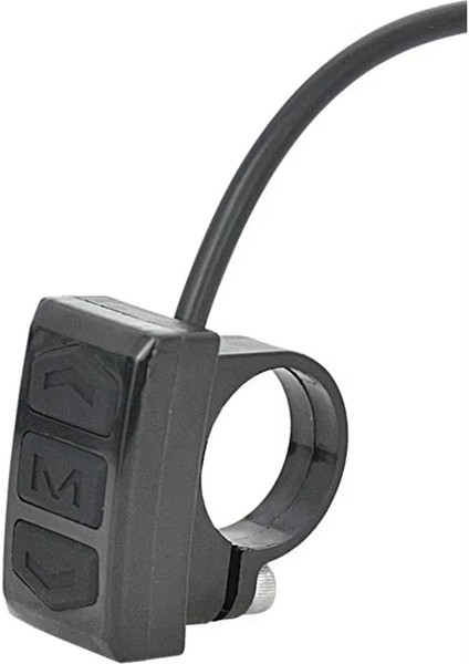 Elektrikli Bisiklet Anahtar Kontrol Düğmesi Gidona Monte Edilen Bölünmüş Metre Anahtarları LCD Metre E-Bisiklet Aksesuarları Için Düğme (Yurt Dışından)