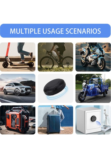 Airtag Kılıfı Için Manyetik Braket Koruyucu Kabuk Hırsızlığa Karşı Korumalı Araba, Bisiklet, Motosiklet Için Airtags Koruyucu Kılıfı (Yurt Dışından) fiyatları