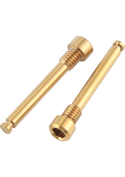 Bisiklet Disk Fren Balatası Için M4 Titanyum Cıvatalar Dişli Pim Ekleme Vidaları Xt R Xt Hidrolik Disk Kaliperi Için - Altın (Yurt Dışından)