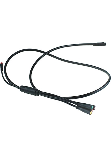 E-Bike 1t5 E-Bisiklet Uzatma Kablosu Su Geçirmez Konnektör Elektrikli Bisiklet Fren Göstergesi Gaz Kelebeği Bisiklet Parçası (Yurt Dışından)