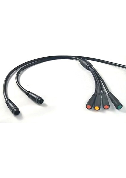 E-Bike 1t5 E-Bisiklet Uzatma Kablosu Su Geçirmez Konnektör Elektrikli Bisiklet Fren Göstergesi Gaz Kelebeği Bisiklet Parçası (Yurt Dışından) indirimleri