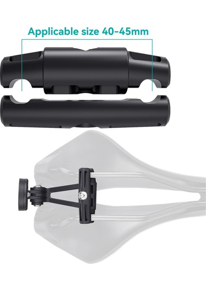 Garmin Varia Radar TL300 RTL500/510/515 RVR315 Arka Görüş Için Bisiklet Sele Lambası Montajı Arka Lambası Sele Borusu Tutucu (Yurt Dışından)