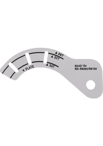 Shimano R9250 R8150 Için Bisiklet Arka Vites Zinciri Boşluğu Volan Kılavuz Tekerlek Gg Ayar Göstergesi Aracı (Yurt Dışından)