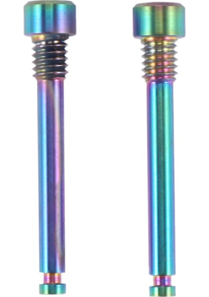 Bisiklet Disk Fren Balatası Için M4 Titanyum Cıvatalar Dişli Pim Ekleme Vidaları Xt R Xt Hidrolik Disk Kaliperi - Dazzle Color (Yurt Dışından)