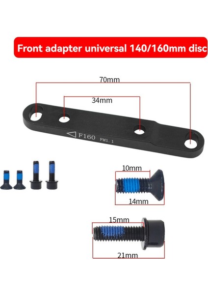 140-160 mm Yol Bisikleti Için Düz Disk Fren Montaj Adaptörü Dağ Bisikleti Ön Disk Fren Kaliperi Montaj Adaptörü (Yurt Dışından) indirimleri